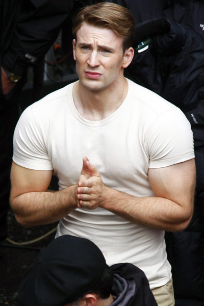 Chris Evans as Captain America